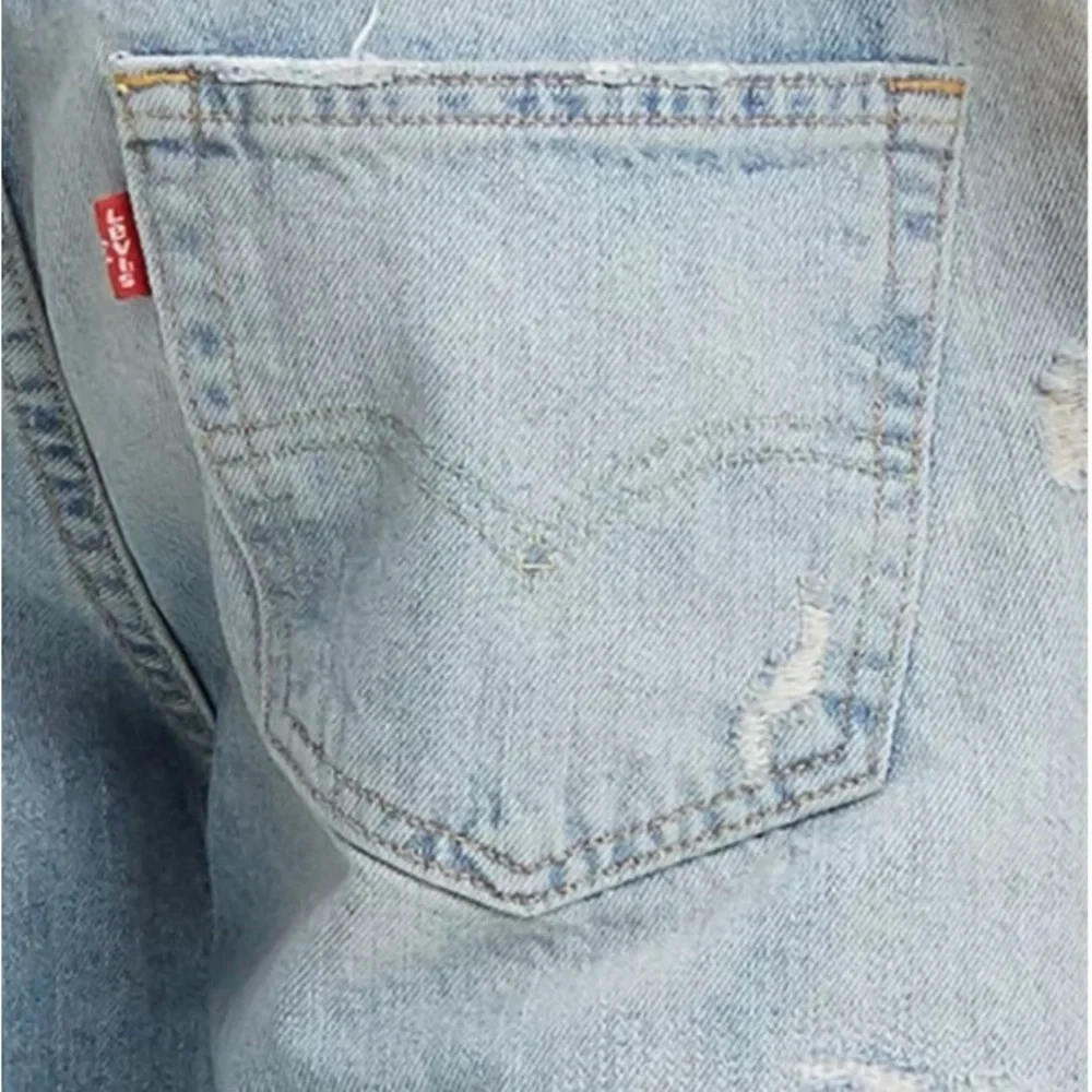 NWT Levi’s 511 Men’s Cut-off 10” Distressed Ripped Denim Jean Shorts